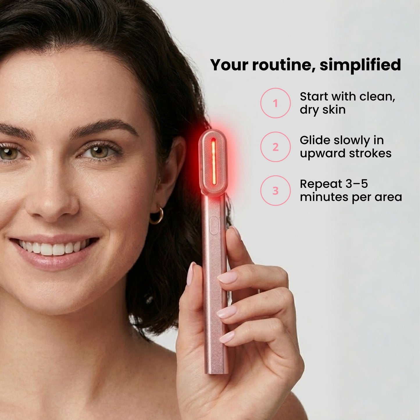 Lumera 4-in-1 Red Light Therapy Wand