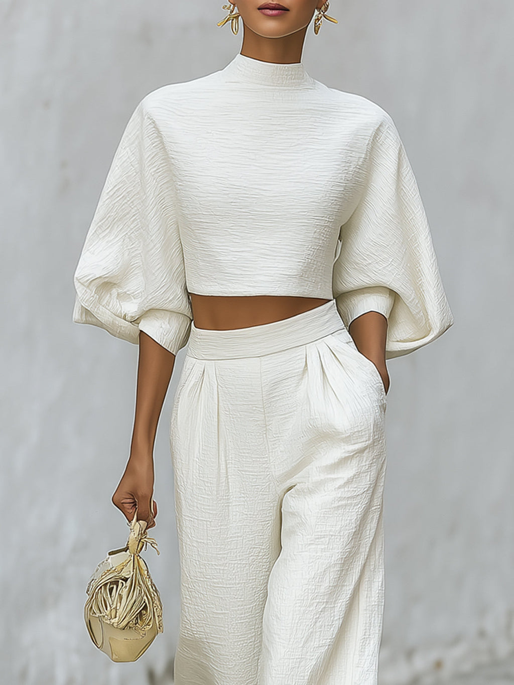 Vivienne White Co-ord Set