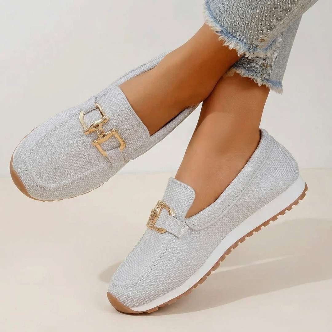 Women’s Cushioned Knit Slip-On Flat Loafers