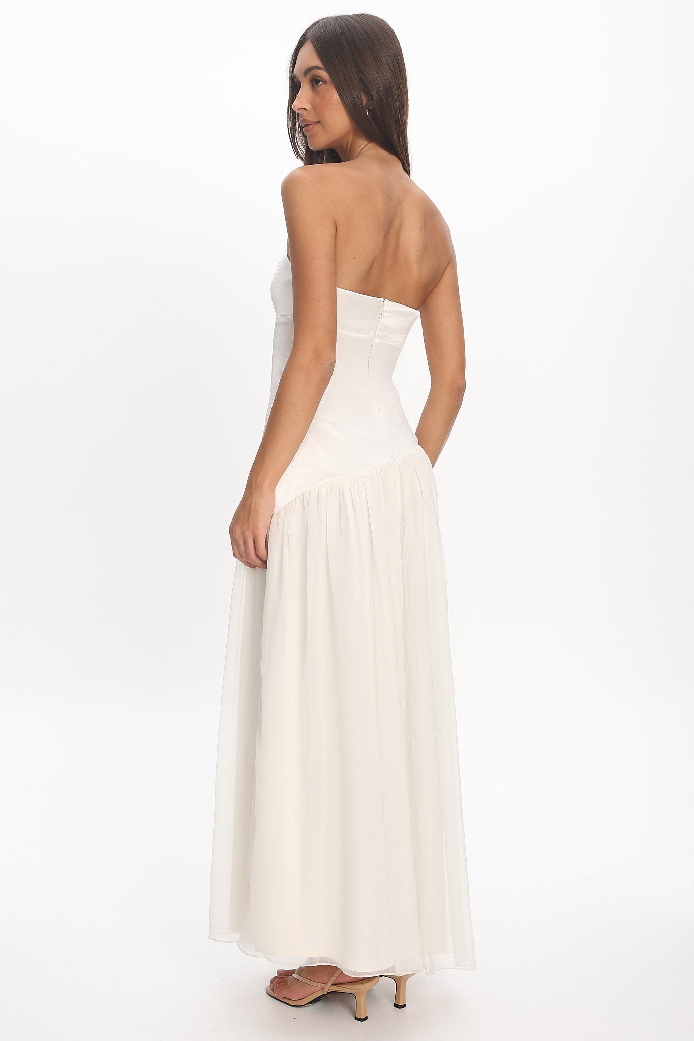 Gardenia Ivory Maxi Dress