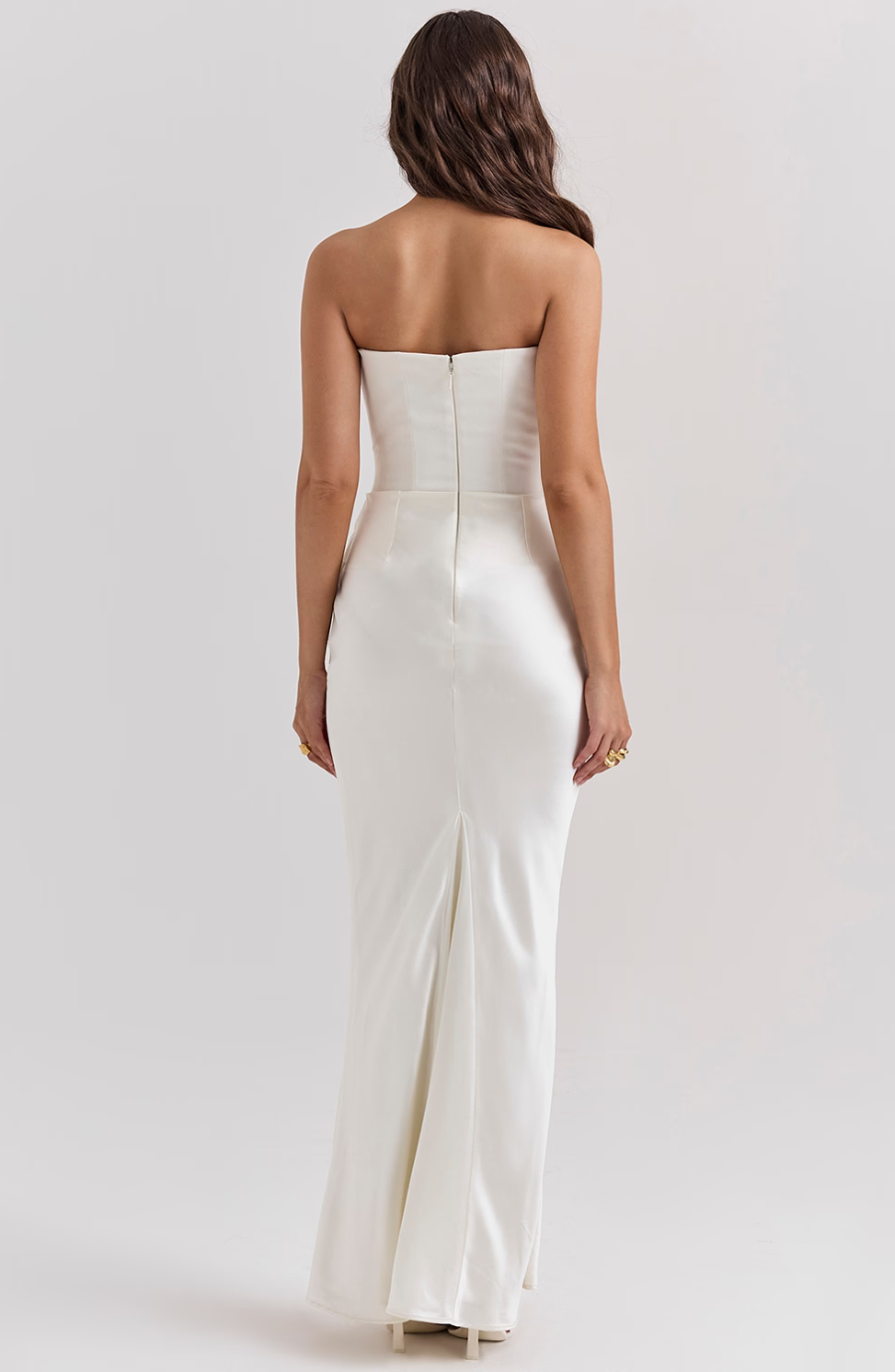 Anais Satin Maxi Dress