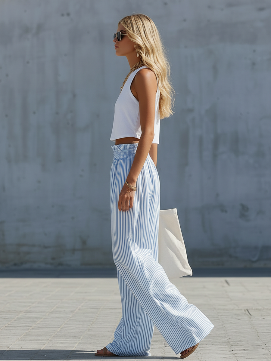 Blythe White Cotton Co-ord Set