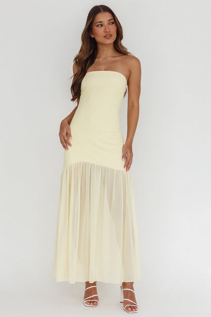 Bluebell Strapless Midi Dress