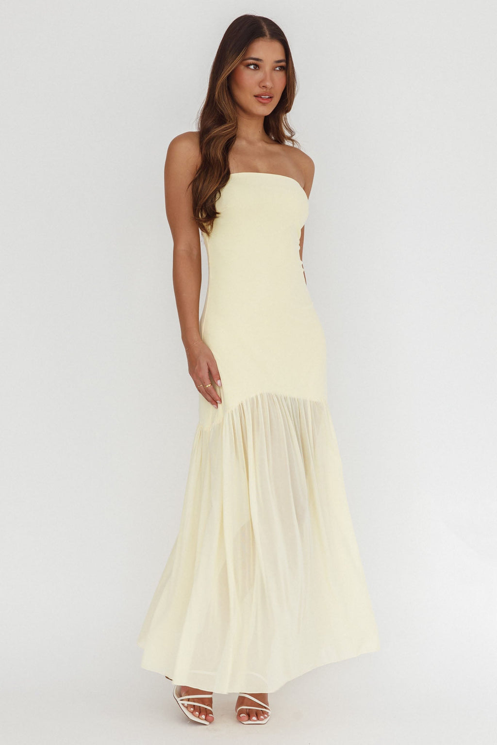 Bluebell Strapless Midi Dress