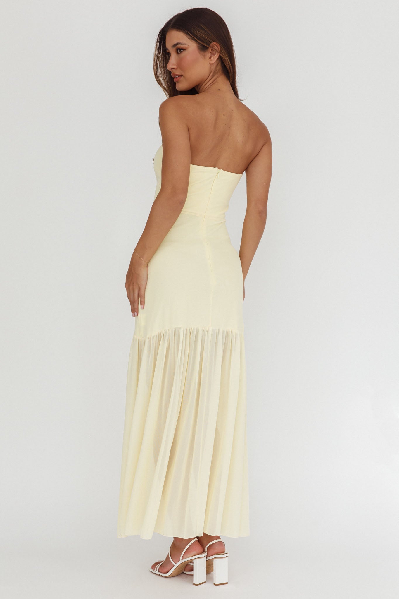Bluebell Strapless Midi Dress