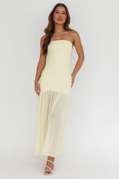 Bluebell Strapless Midi Dress