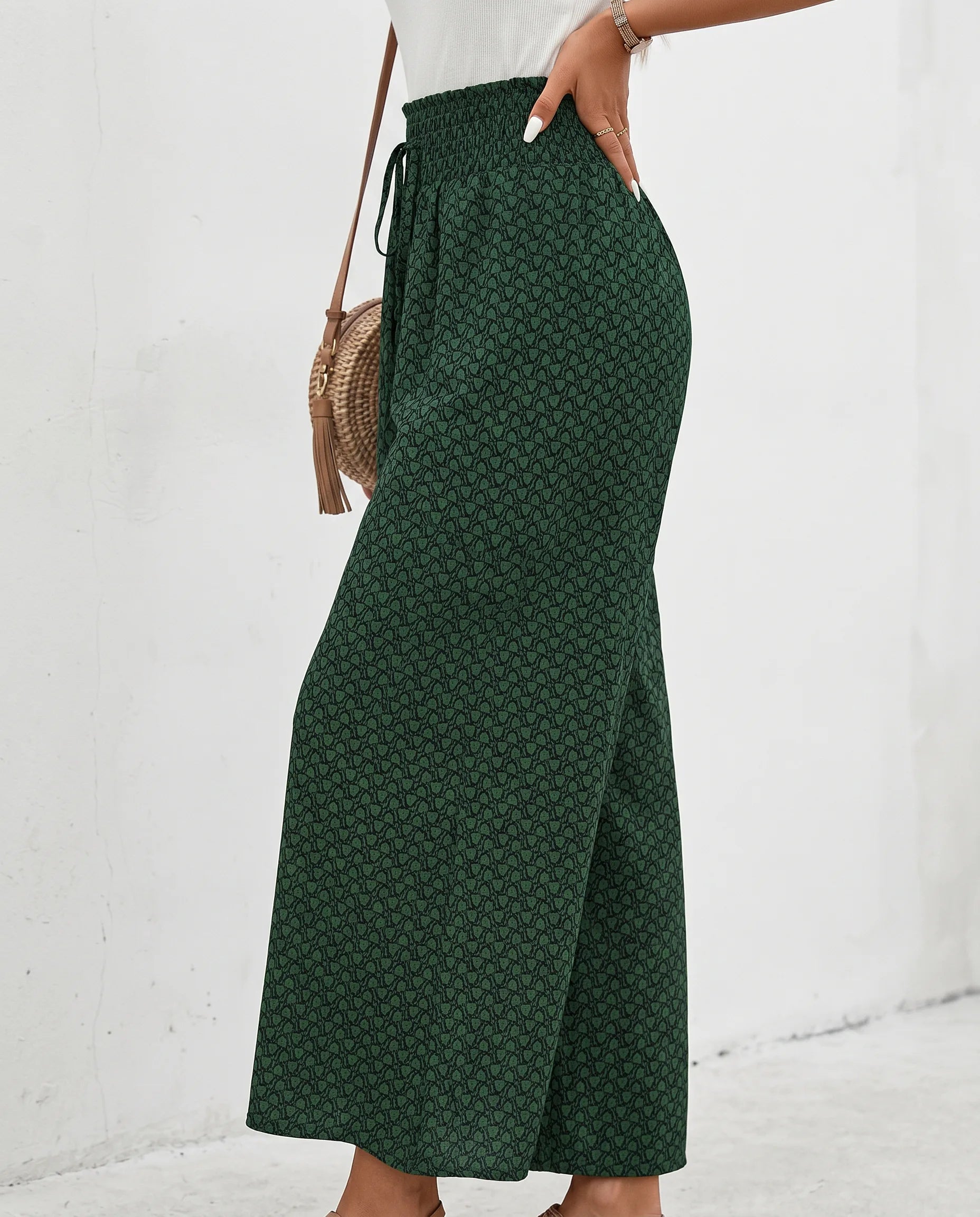 Nina | High-Waisted Wide-Leg Palazzo Trousers