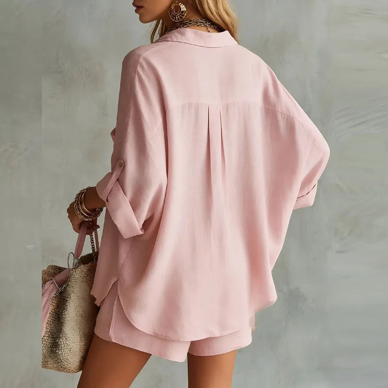 Arabella Linen A-Line Co-ord Set