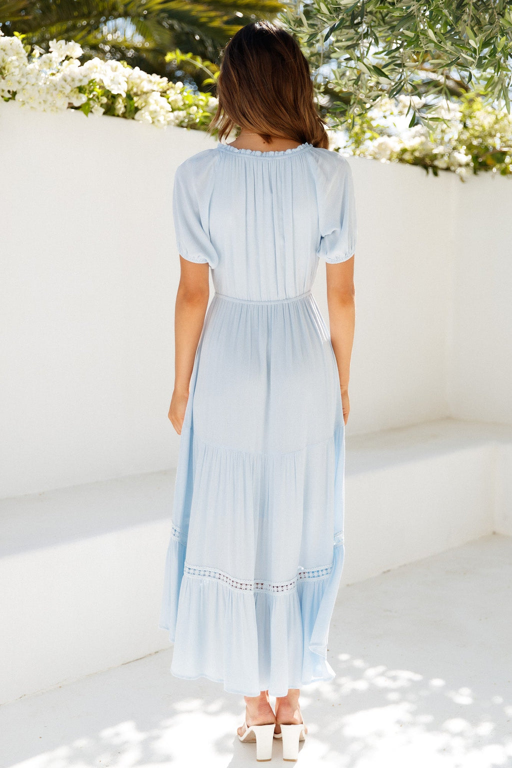 Layla Blue Midi Dress