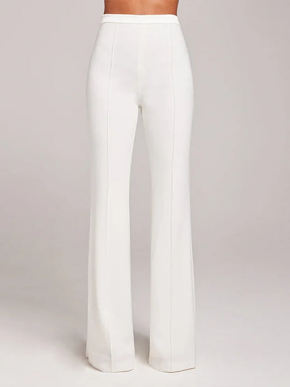 Nine White Trousers