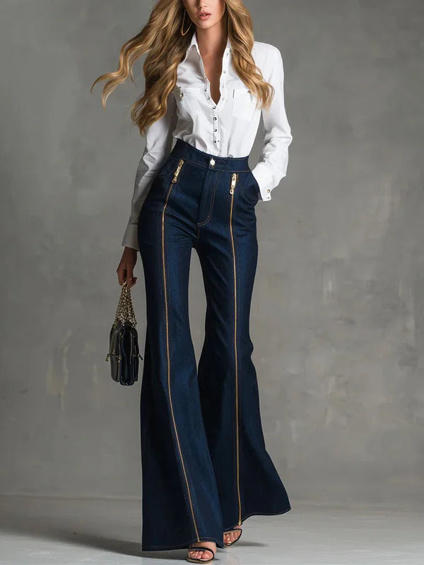 Oriane Blue Trousers