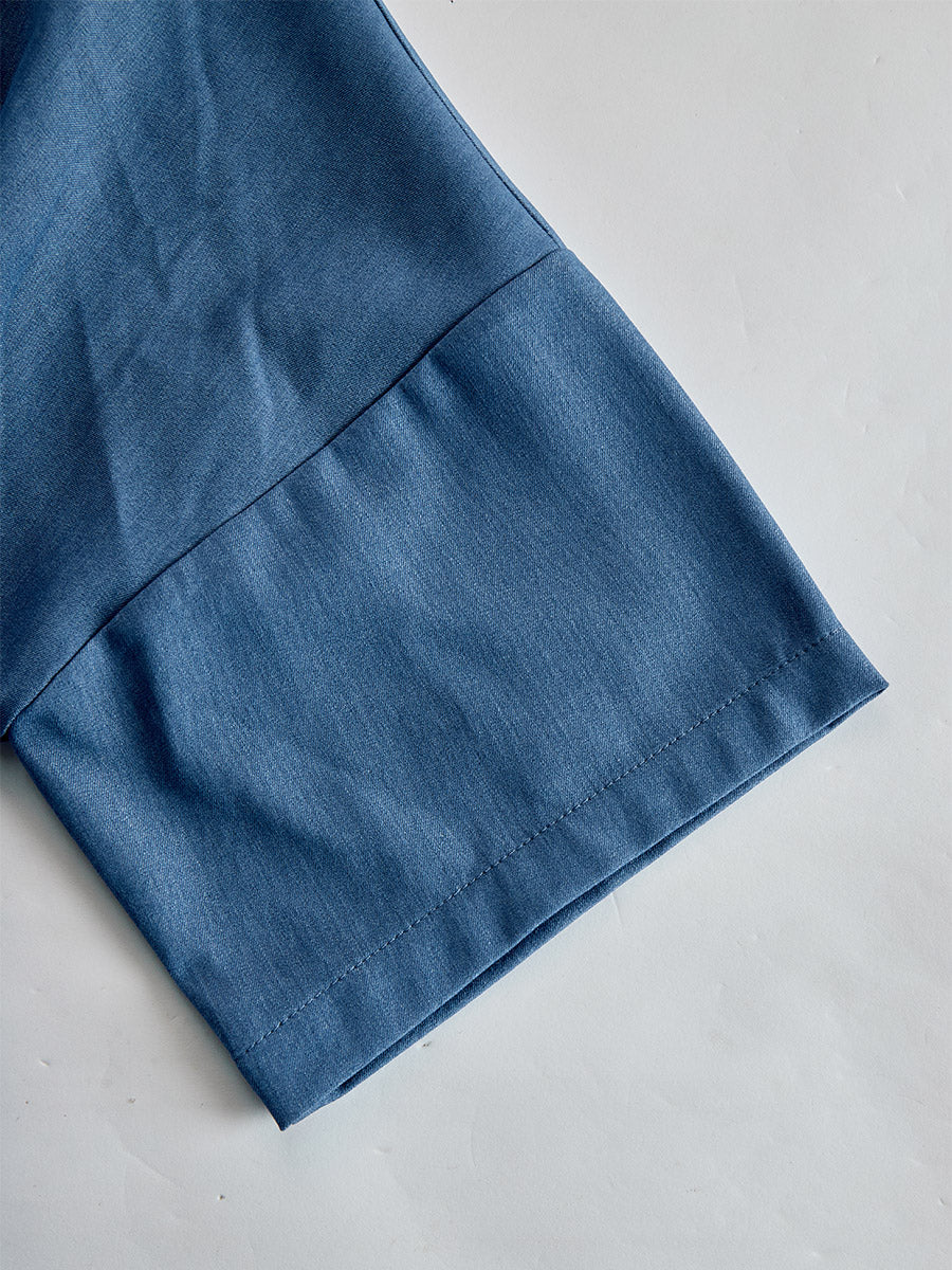 Elena Blue Maxi Dress