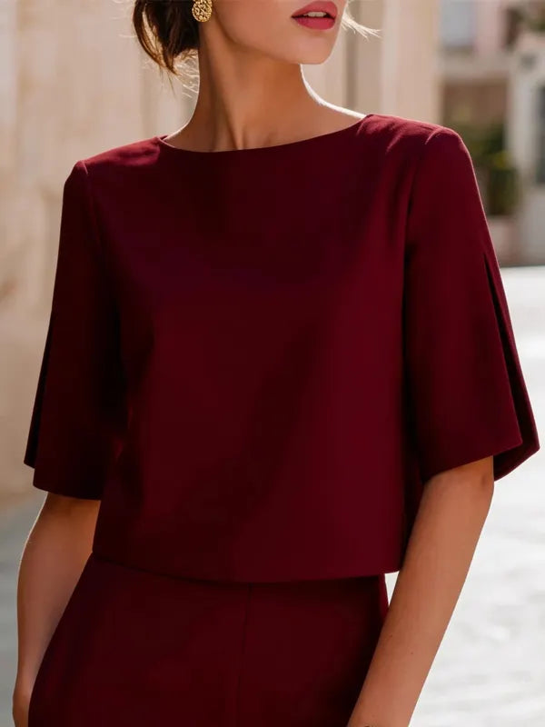 Victoire Boat Neck Shirt