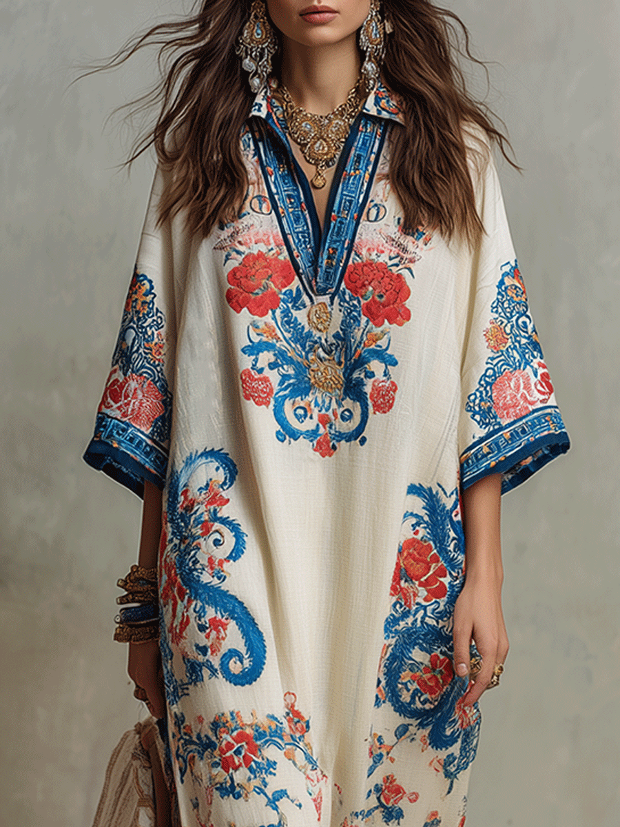 Marguerite Ivory Floral Midi Dress