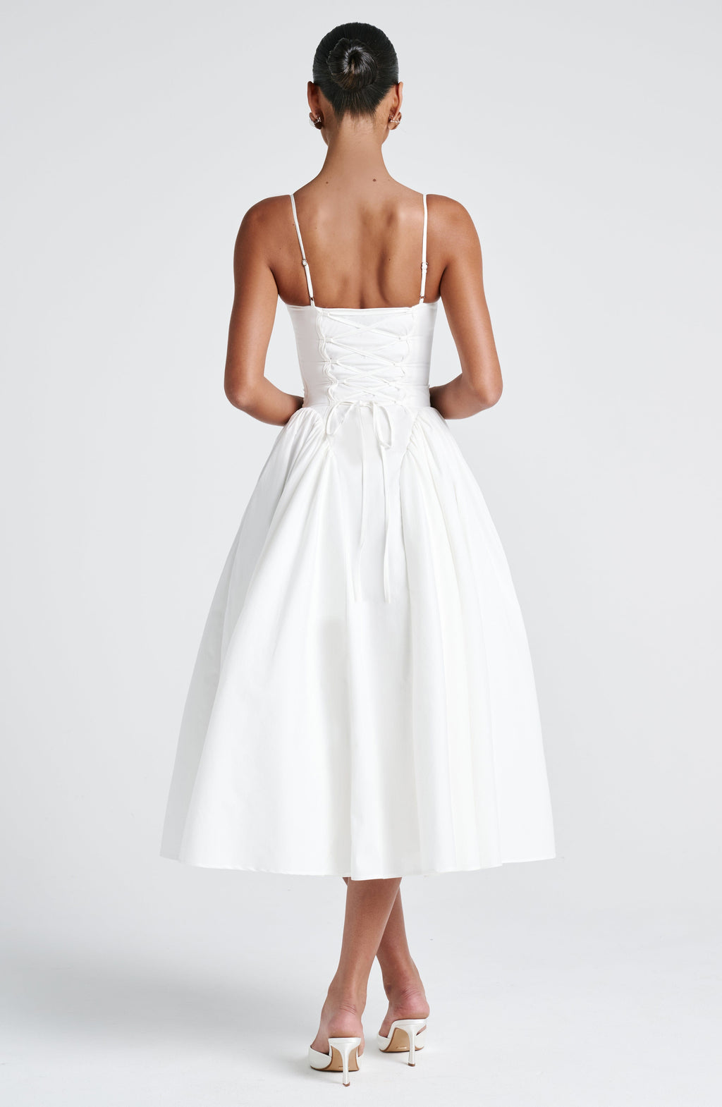 Sienna Ivory Midi Dress