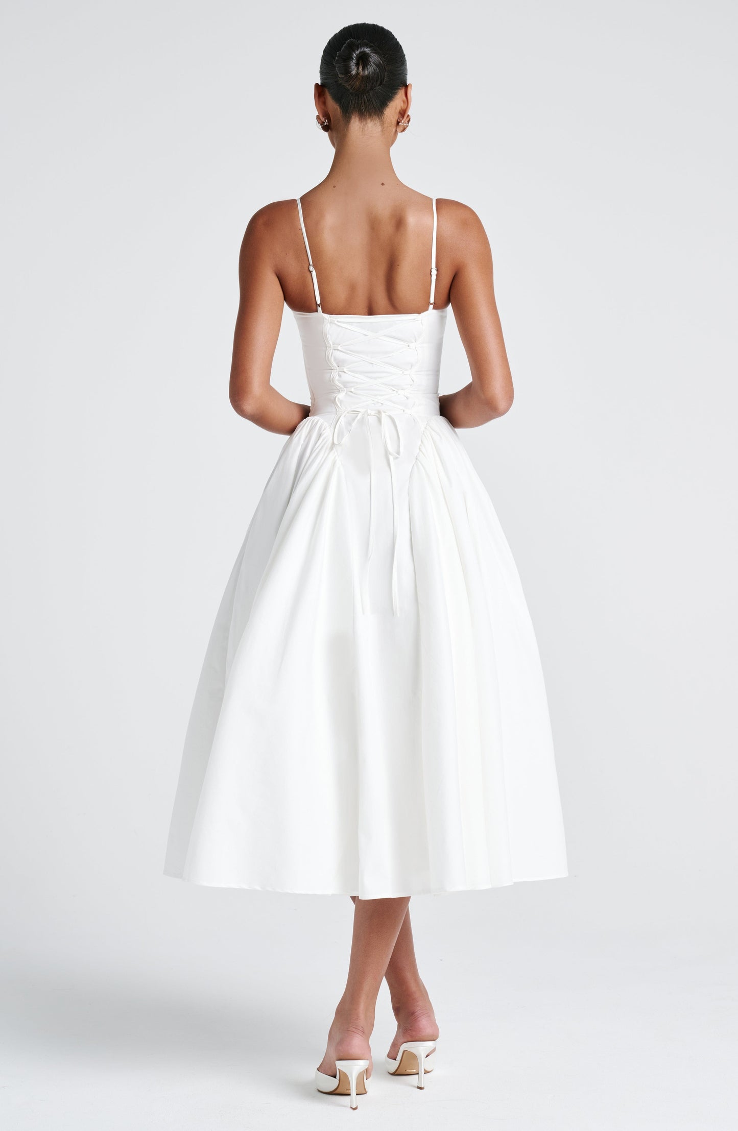 Sienna Ivory Midi Dress