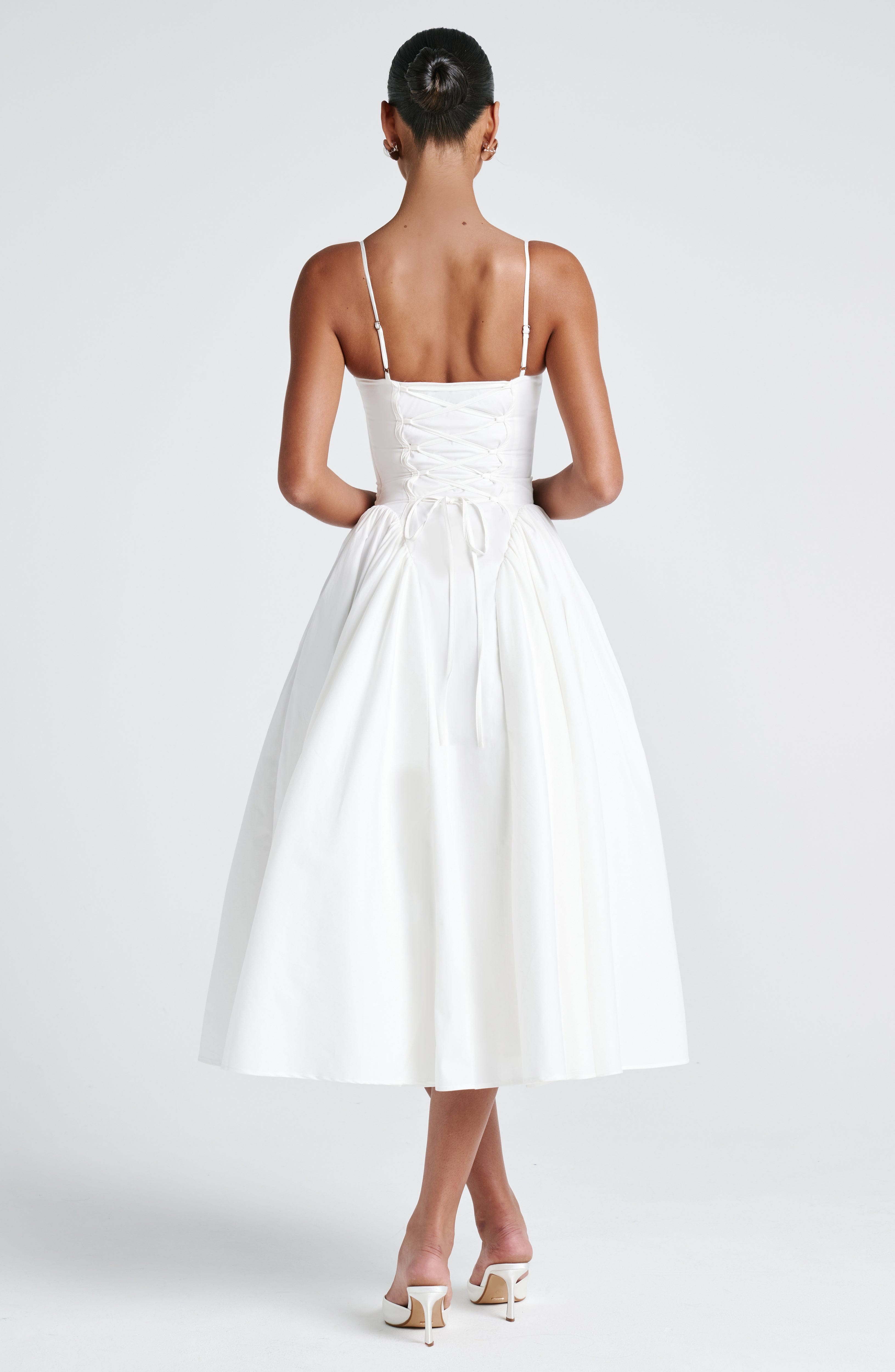 Sienna Ivory Midi Dress