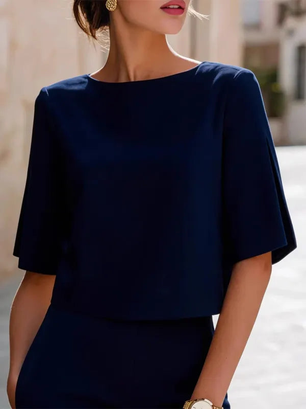 Victoire Boat Neck Shirt