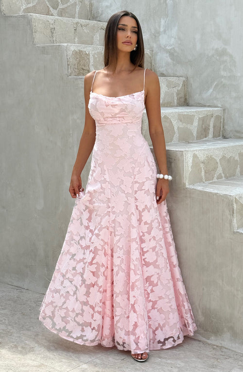 Una Blush Maxi Dress