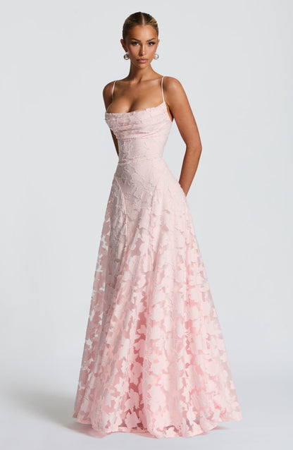 Una Blush Maxi Dress