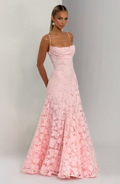 Una Blush Maxi Dress