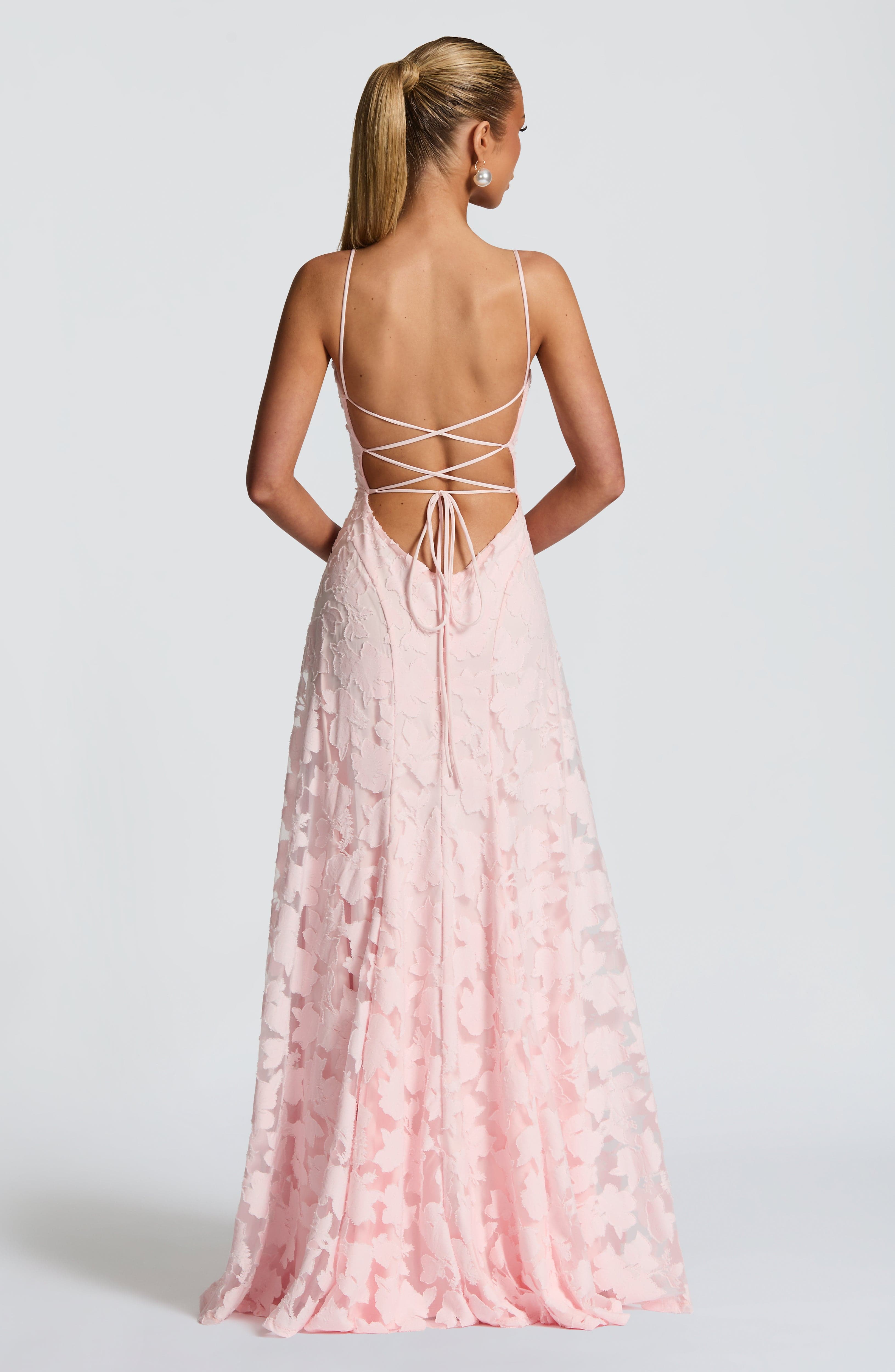 Una Blush Maxi Dress