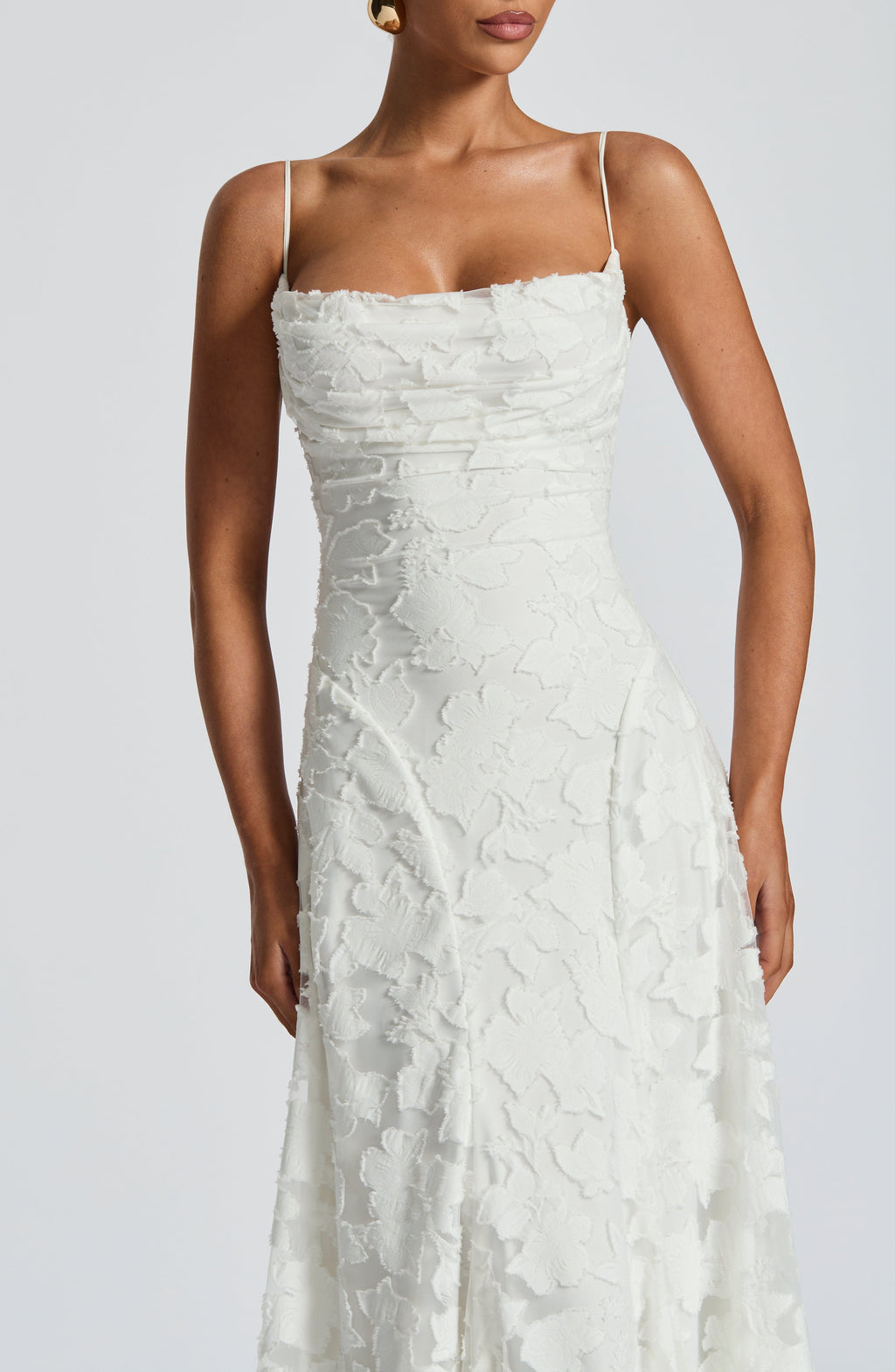 Talia Ivory Maxi Dress