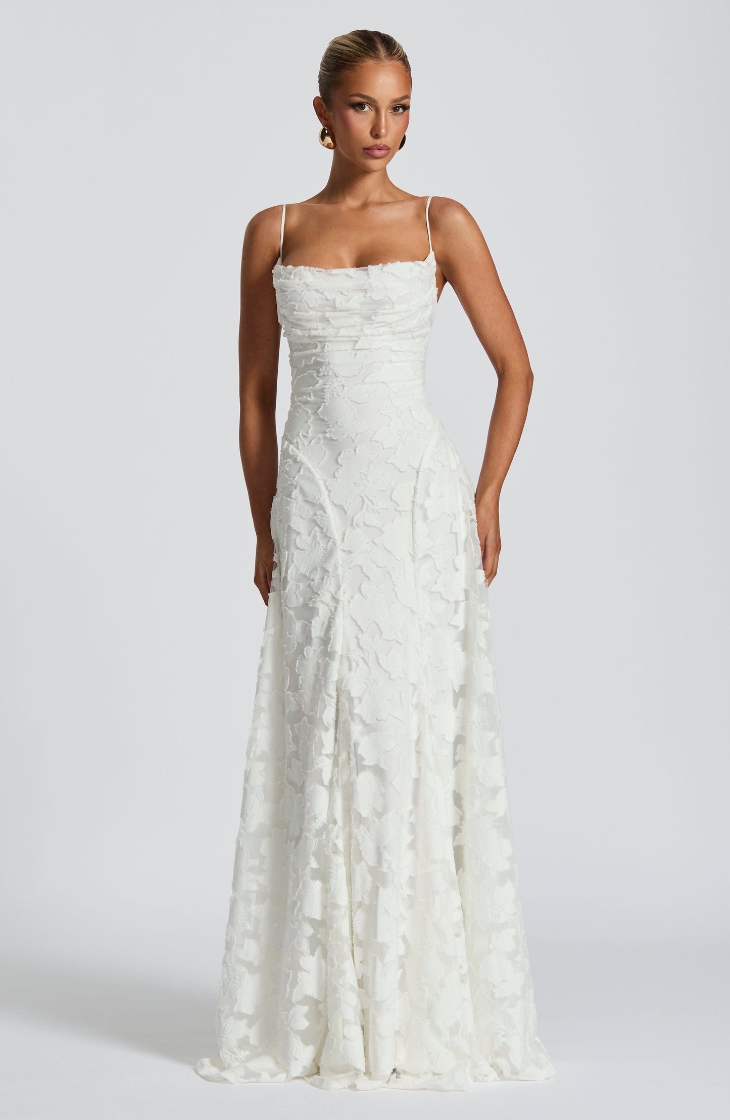 Talia Ivory Maxi Dress