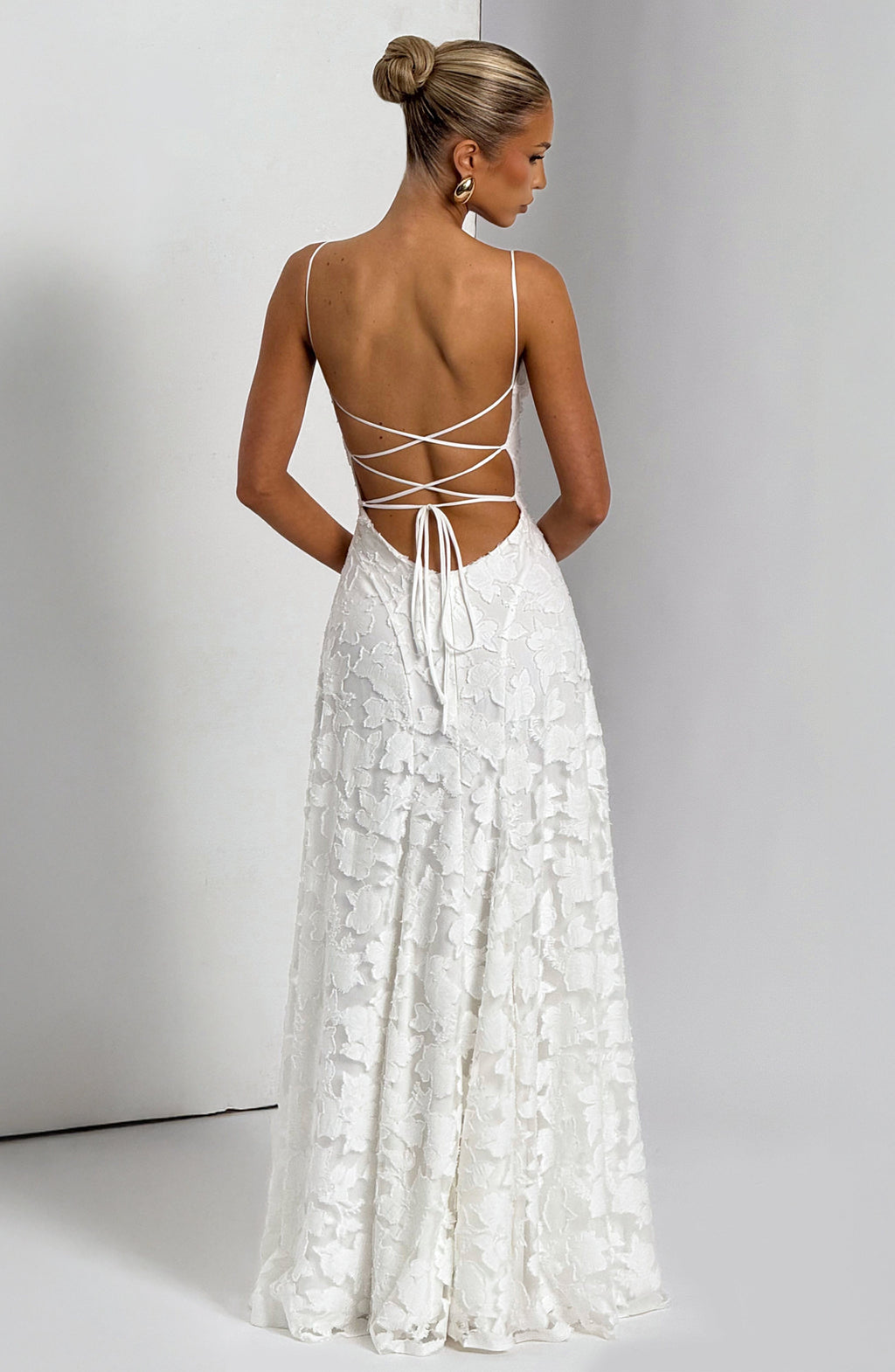 Talia Ivory Maxi Dress