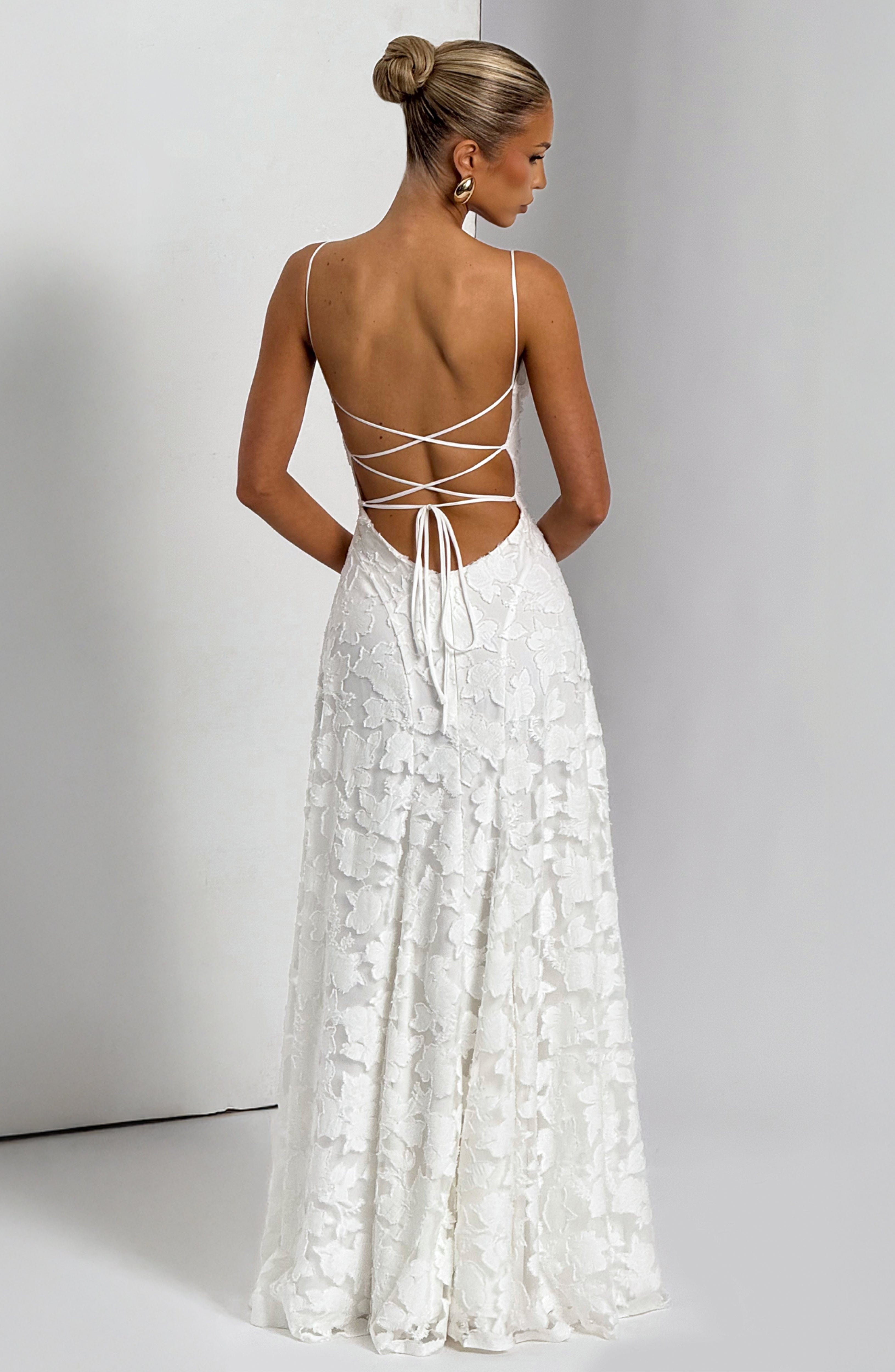 Talia Ivory Maxi Dress
