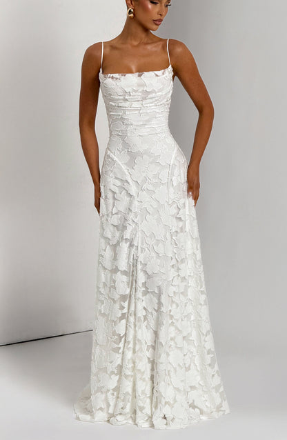 Talia Ivory Maxi Dress