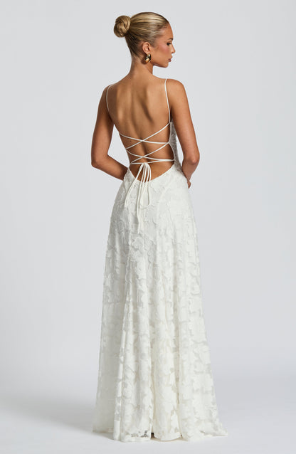 Talia Ivory Maxi Dress