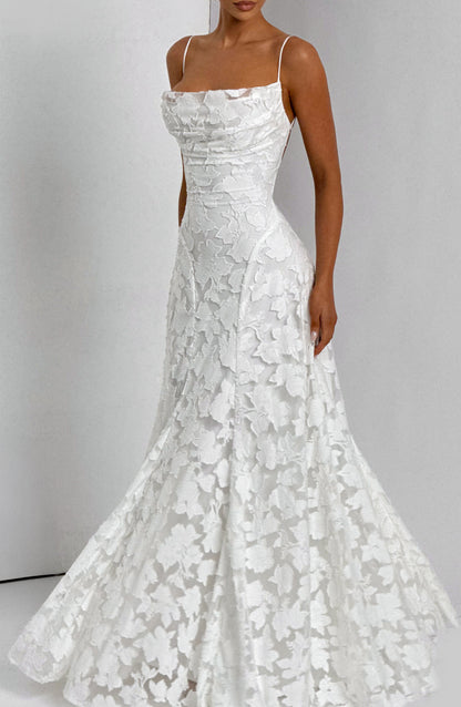 Talia Ivory Maxi Dress
