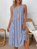 Noor Sleeveless Midi Dress