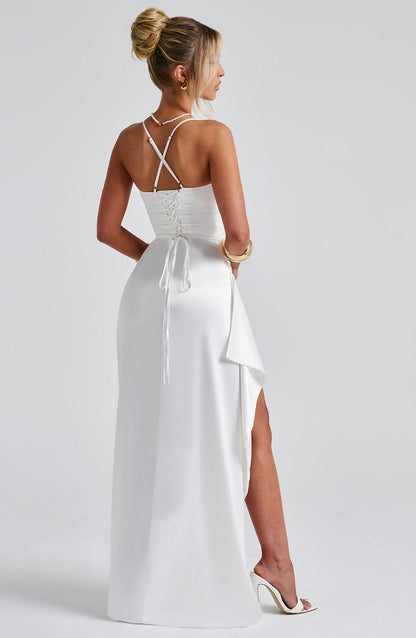 Odette Ivory Maxi Dress