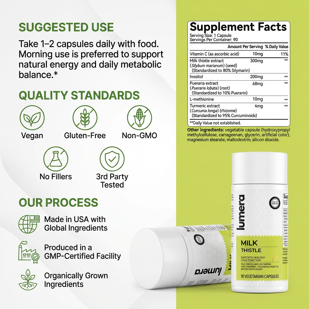 Milk Thistle - 90 Capsules