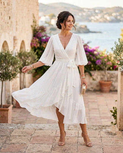 Clothilde Chiffon Maxi Dress