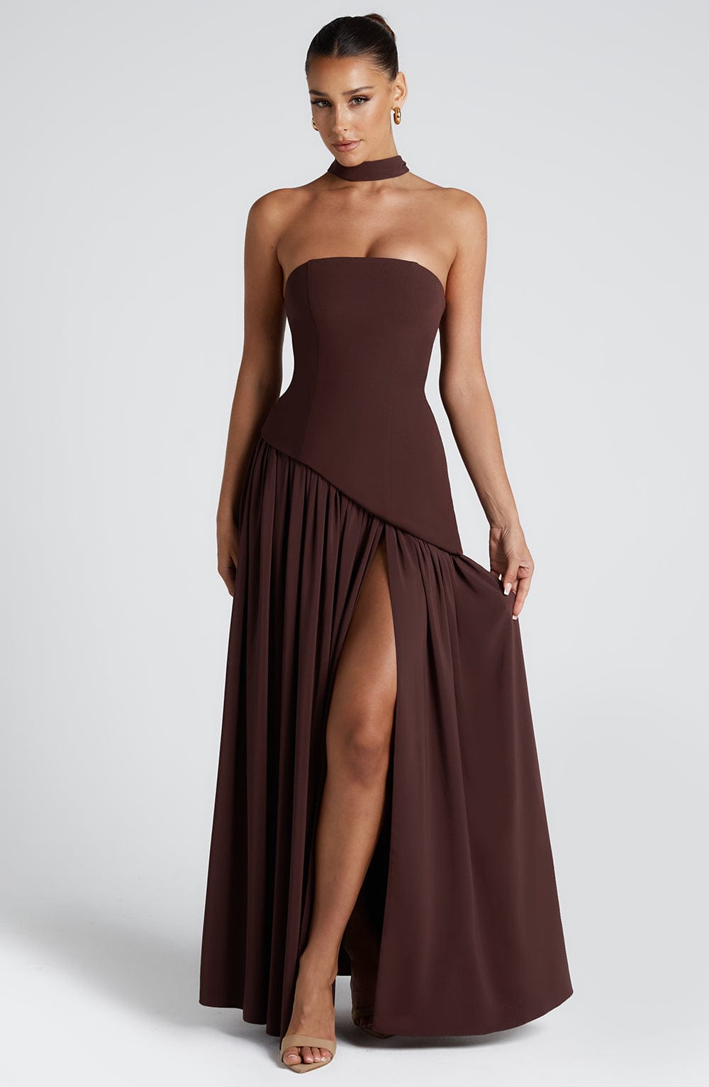 Eponine Chiffon Maxi Dress