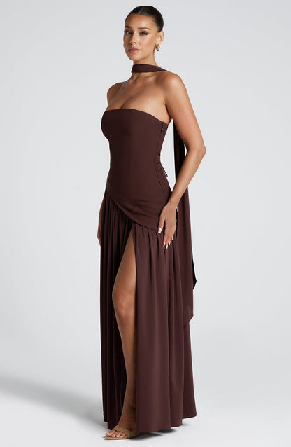 Eponine Chiffon Maxi Dress