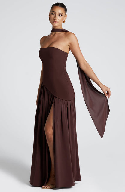 Eponine Chiffon Maxi Dress