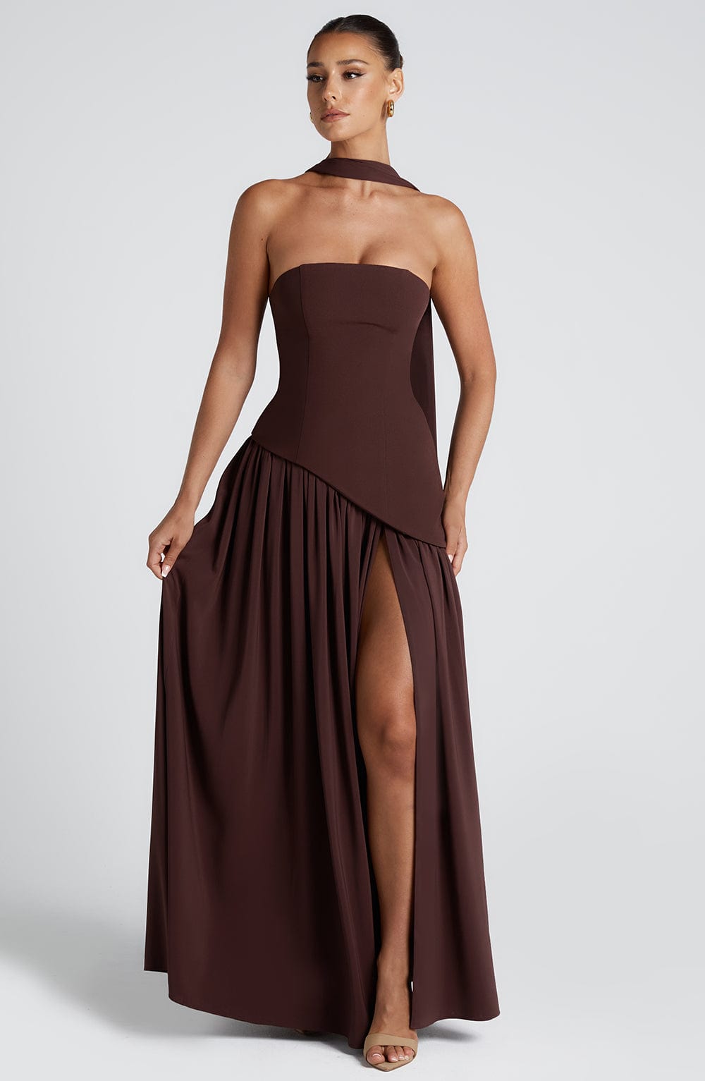 Eponine Chiffon Maxi Dress