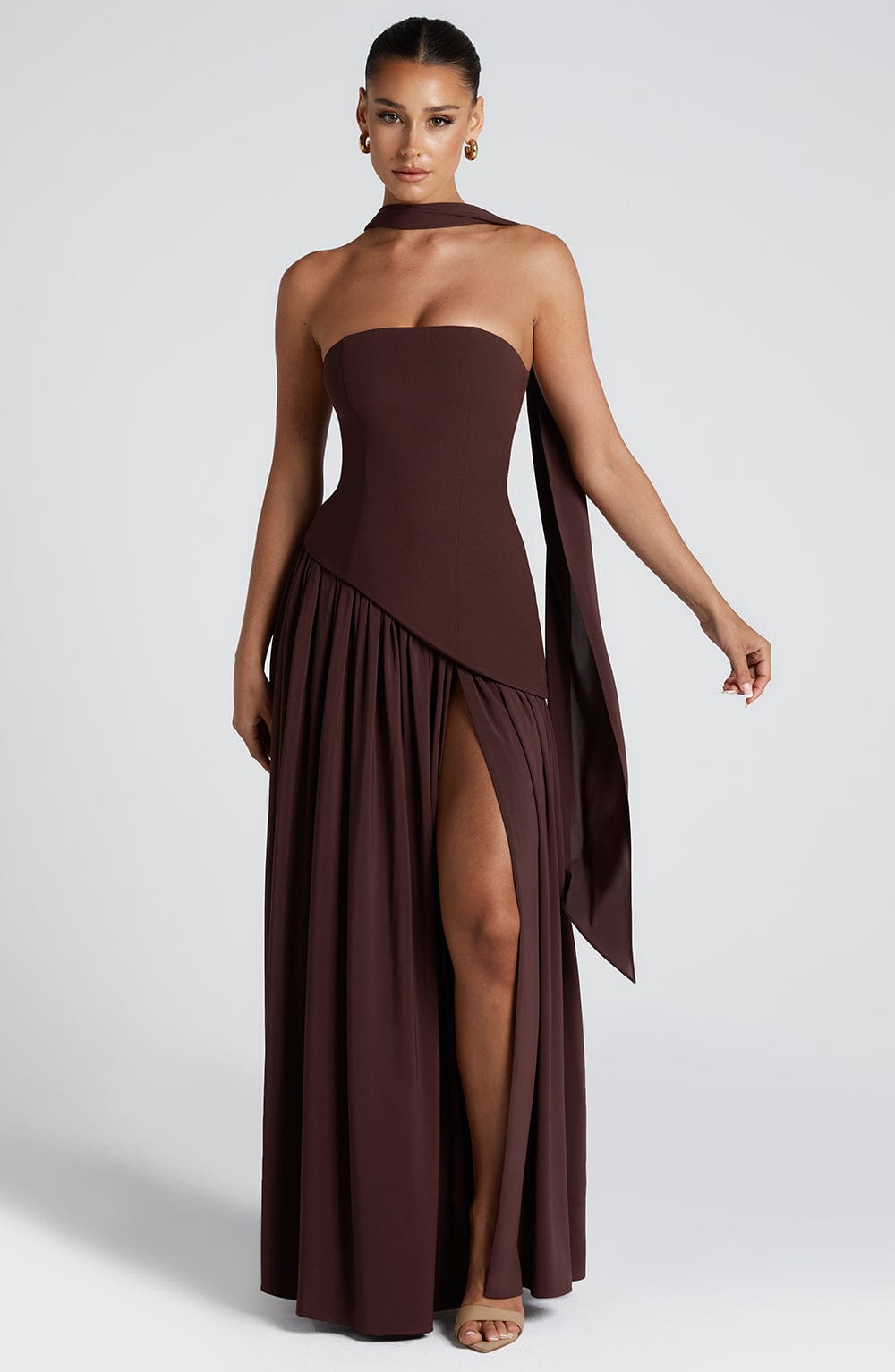 Eponine Chiffon Maxi Dress