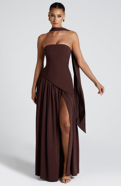 Eponine Chiffon Maxi Dress