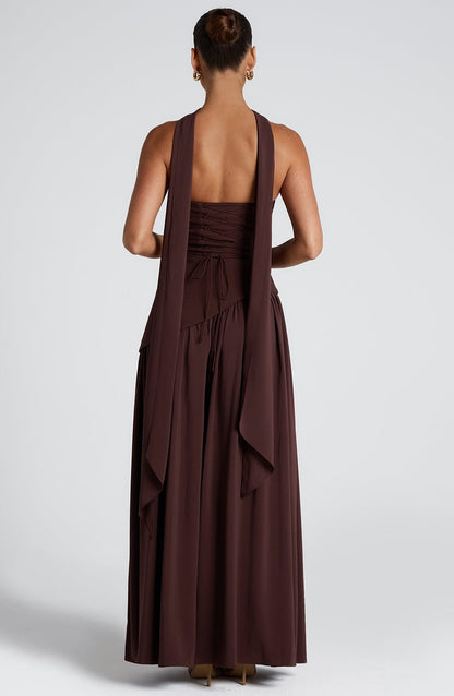 Eponine Chiffon Maxi Dress
