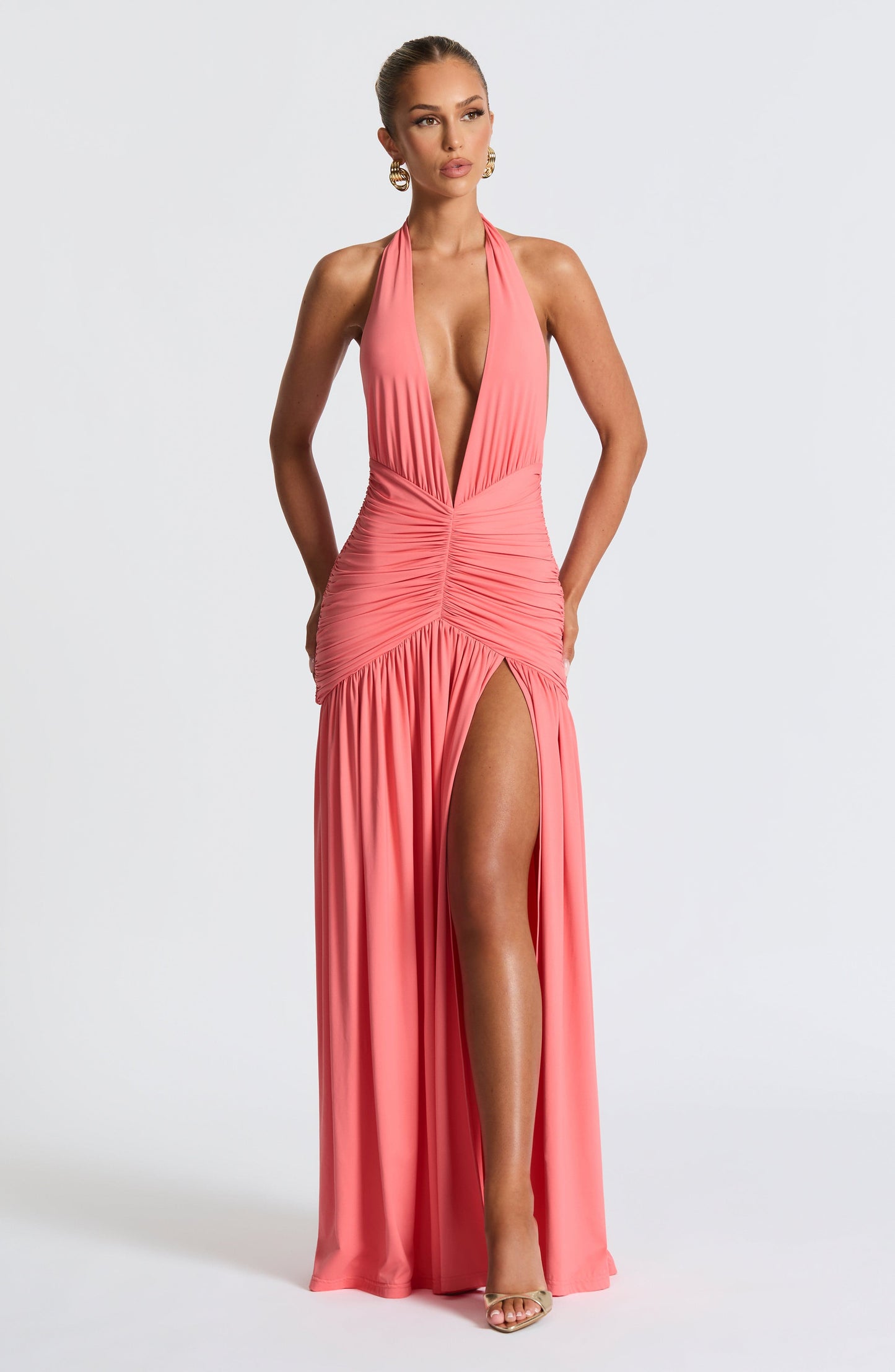 Maren Pink Maxi Dress