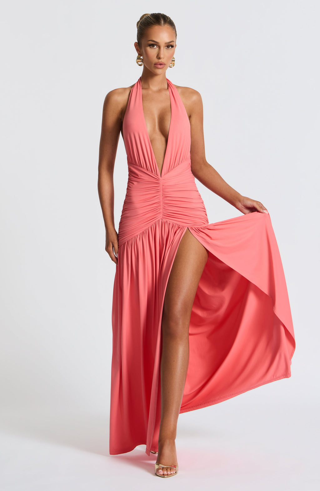 Maren Pink Maxi Dress