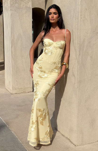 Cosette Mesh Maxi Dress