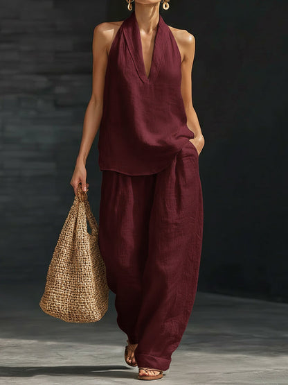 Rosa Halter Co-ord Set