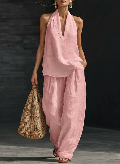 Rosa Halter Co-ord Set