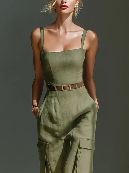 Vivi Linen Jumpsuit